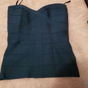 BeBe bodycon corset top